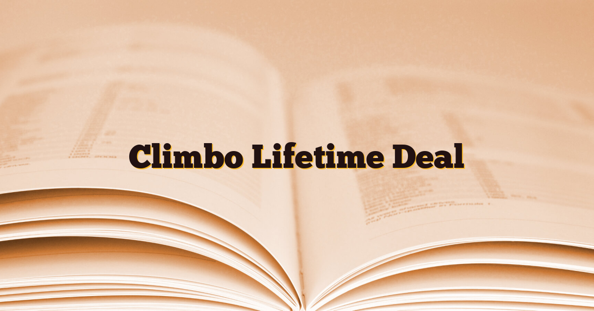 Climbo Lifetime Deal