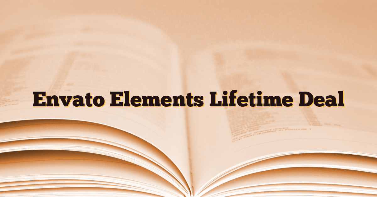 Envato Elements Lifetime Deal