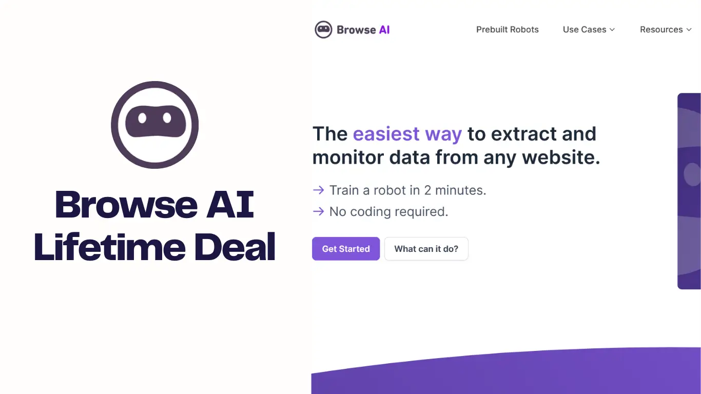 Browse AI lifetime deal